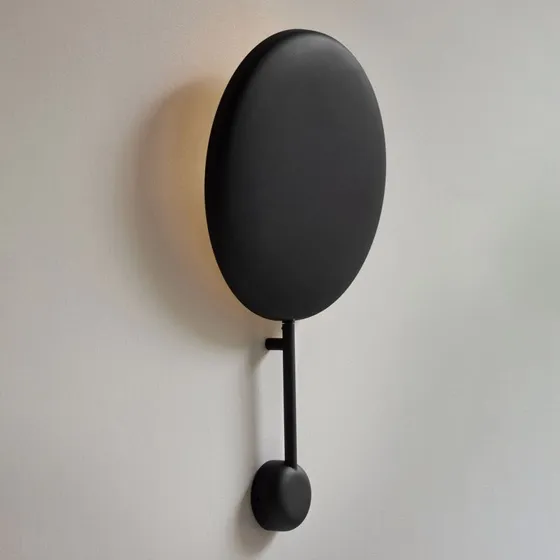 Northern Ink LED-Wandleuchte mit Stecker, Schwarz