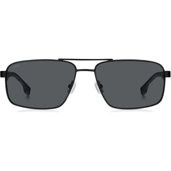 Boss 1580/S Sonnenbrille Herren Schwarz Rechteckig 59mm