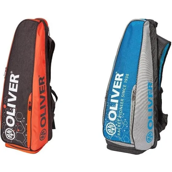 OLIVER Long-Rucksack Grau/Orange 72x25x22cm