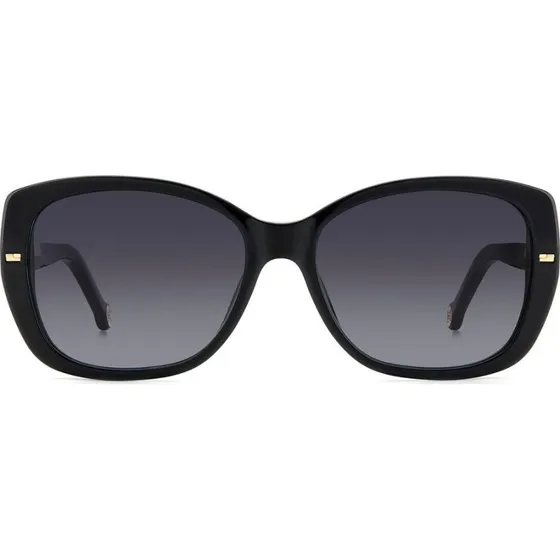Carolina Herrera HER 0176/G/S Sonnenbrille Damen Oversize Schwarz