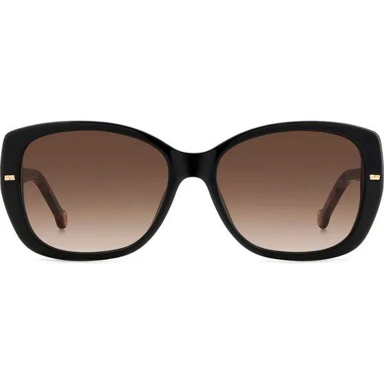 Carolina Herrera HER 0176/G/S Sonnenbrille Damen Schwarz Oversize