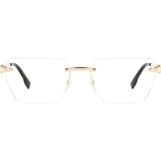 Dsquared2 D2 0102 Herrenbrille - Gold, Rechteckig