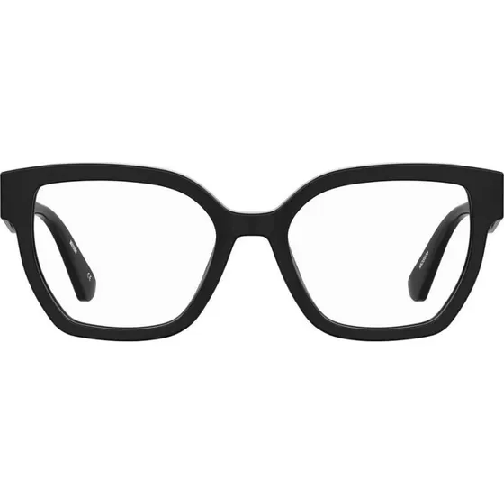 Moschino MOS633 Brille Damen - Rechteckig, Schwarz