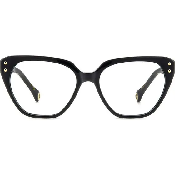 Carolina Herrera HER 0223 Brille Damen Schwarz Quadratisch