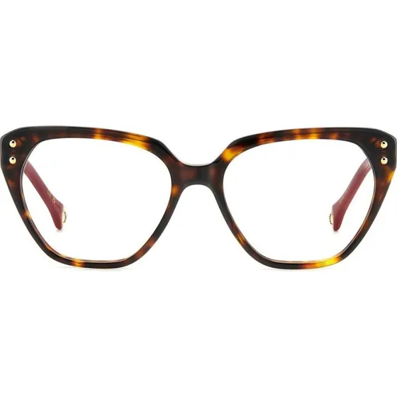 Carolina Herrera HER 0223 Brille Damen Rot Quadratisch