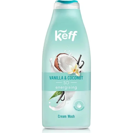 Sano Keff Duschgel Kokosnuss & Vanille, 500 ml