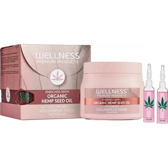 Wellness Premium Products VolumePlex Haarmaske 500ml + 4x10ml Ampullen