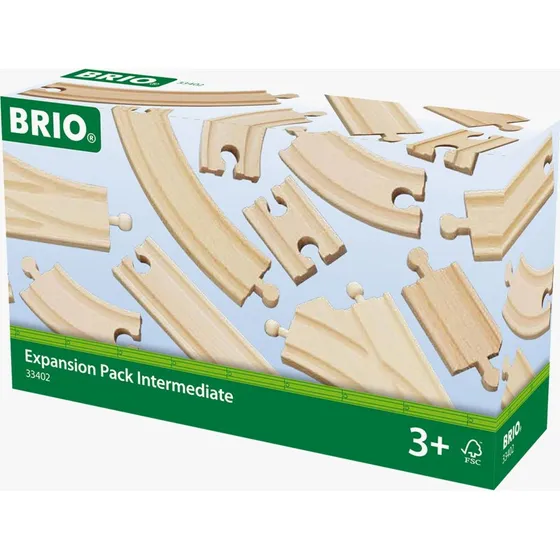Ravensburger Erweiterungsset Schienen Mittlere Evolution, 16-teilig