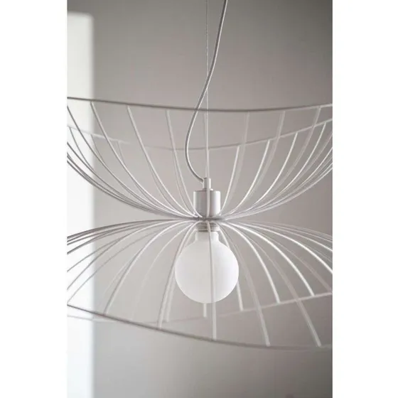 Globen Lighting Pendelleuchte Ray 70, Weiß, Ø 70 cm