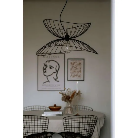 Globen Lighting Pendelleuchte RAY Schwarz Ø 70 cm