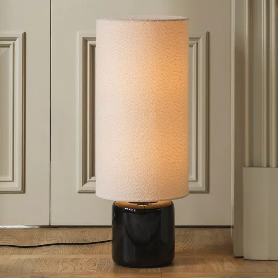 Globen Lighting Stehleuchte Florian, Weiß/Schwarz, 80 cm