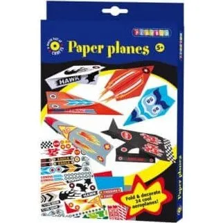 Playbox Papierflieger Bastelset für Kinder ab 5 Jahren