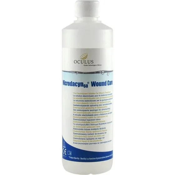 Microdacyn Antimikrobielle Wundspül- & Desinfektionslösung, 500 ml