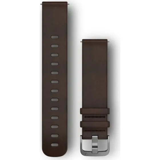 Garmin Quick Release Lederarmband 20 mm für Vivoactive & Forerunner