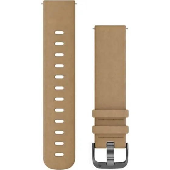 Garmin Quick Release 20 mm Armband (Veloursleder) für Damen