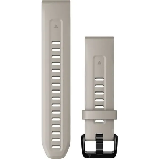 QuickFit® Silikonarmband für Garmin - 20 mm - Sand