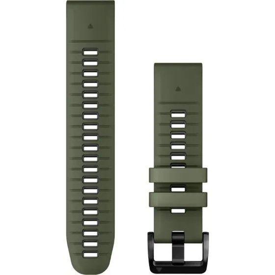 Garmin QuickFit® Silikonarmband 22 mm - Moss / Graphite