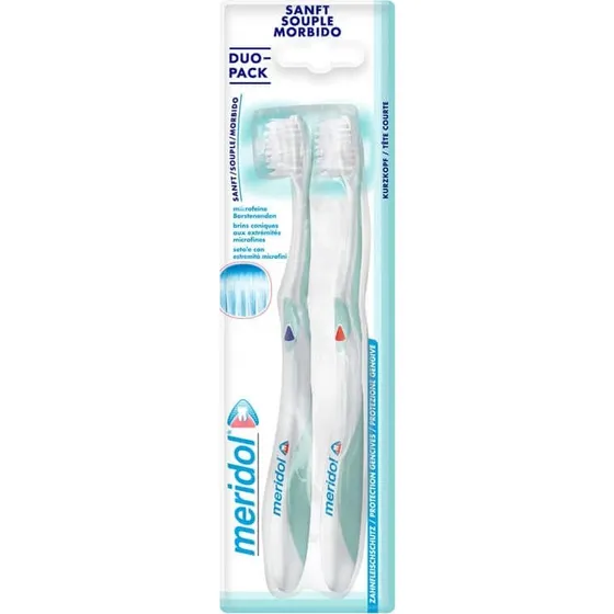 meridol Zahnbürste Zahnfleischschutz, 2er Pack
