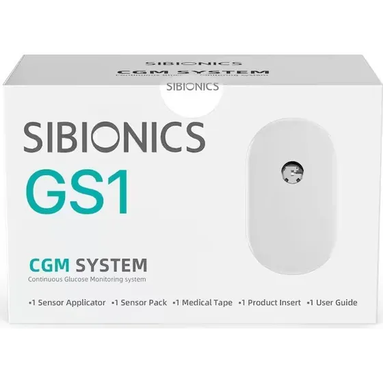 Sibionics GS1 System zur kontinuierlichen Glukoseüberwachung