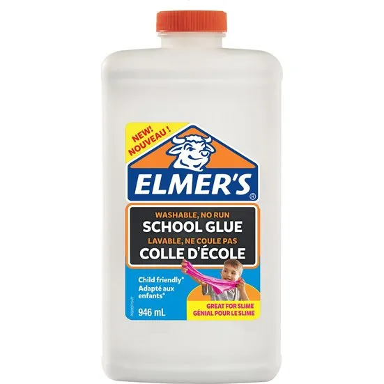 Elmer's Schulkleber Weiß, 946 ml, auswaschbar