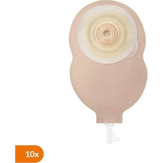 Esteem+ Soft Convex Urostomiebeutel, beige, 15-40 mm, 10 Stück