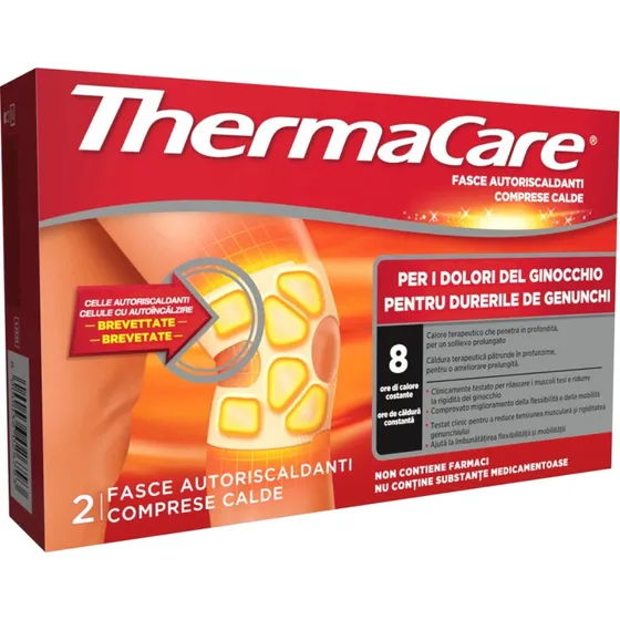 ThermaCare Warme Kniepolster, 2 Stück