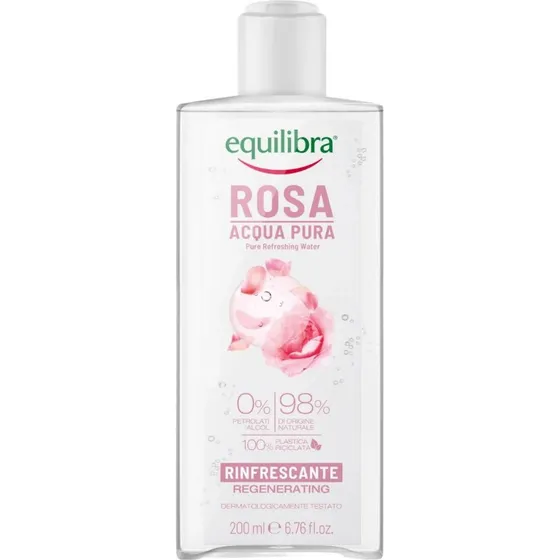 Equilibra Erfrischendes Rosenwasser, 200 ml