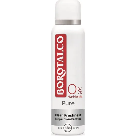 Borotalco Deo-Spray Pure Talkumpuder, 150 ml