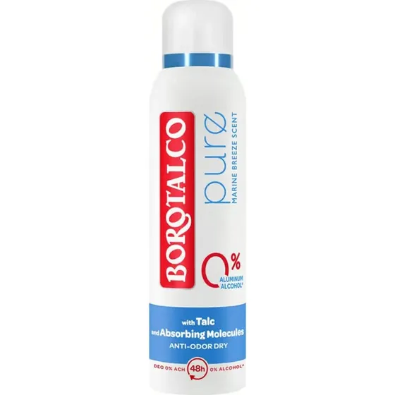 Borotalco Deo-Spray Pure Natural Freshness, 150 ml