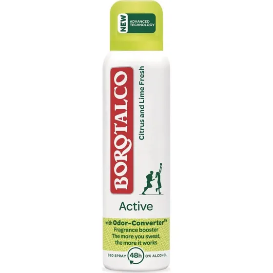 Borotalco Deo-Spray Active Citrus and Lime, 150 ml