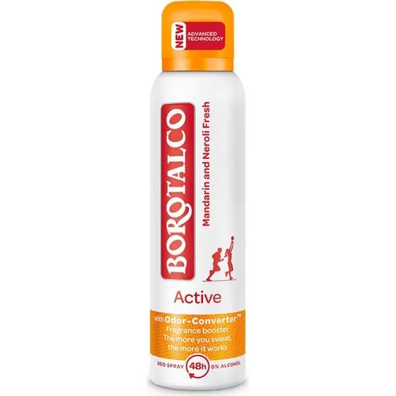 Borotalco Deo-Spray Active Mandarine & Neroli, 150 ml