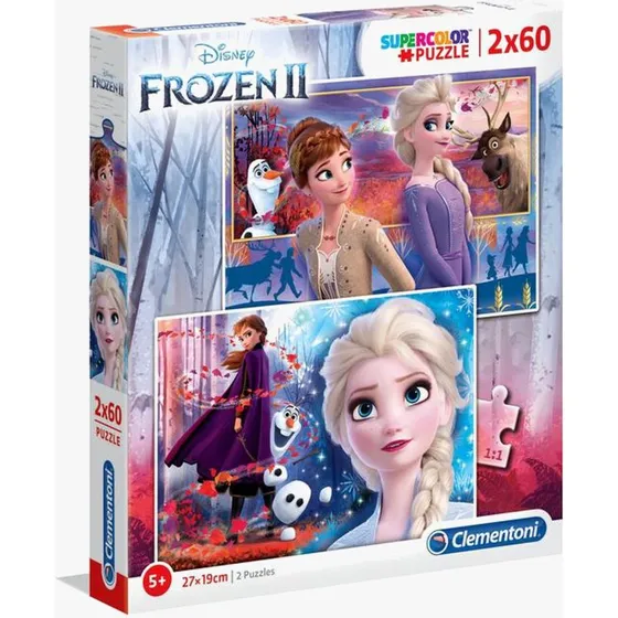 Clementoni Disney Frozen 2 Puzzle - 2x60 Teile
