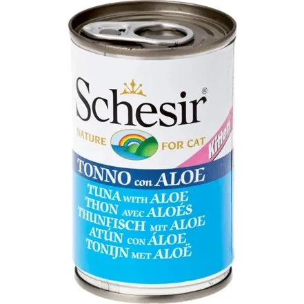 Schesir Cat Kitten Thunfisch & Aloe 140g Nassfutter
