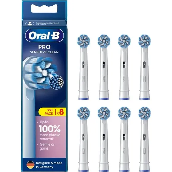 Oral-B Pro Sensitive Clean Ersatzaufsätze, 8 Stück