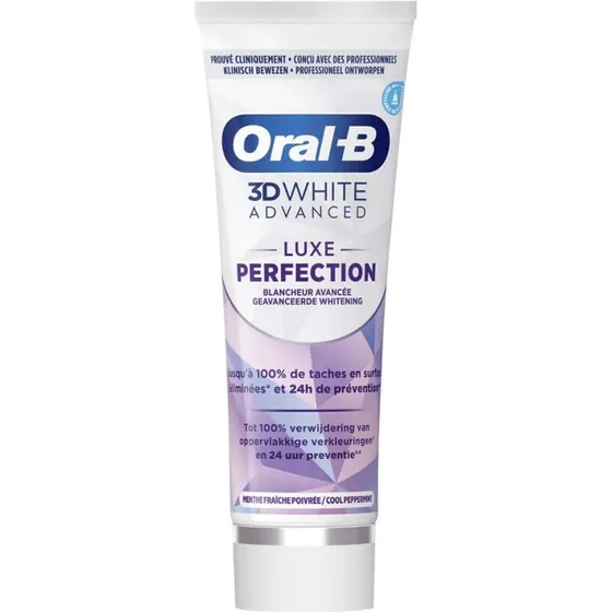 Oral-B 3D White Advanced Whitening Perfection Zahnpasta 75ml
