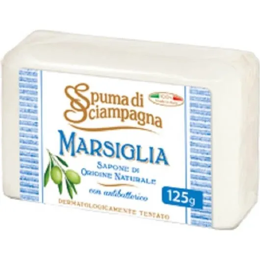 Spuma Di Sciampagna Antibakterielle Marseille Seife, 125g