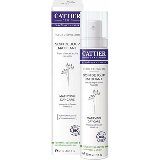 Cattier Fleur d'Émulsion Mattierende Tagespflege Bio 50 ml