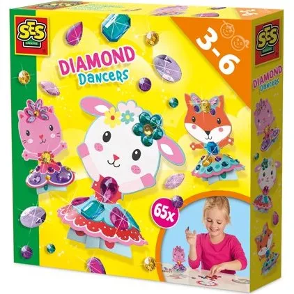 SES Creative Diamant-Tänzerinnen Bastelset S14048