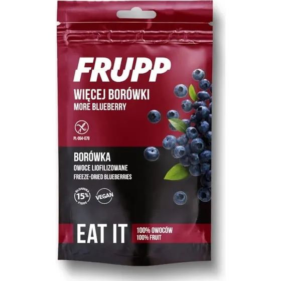 Celiko Frupp Gefriergetrocknete Heidelbeeren 15 g