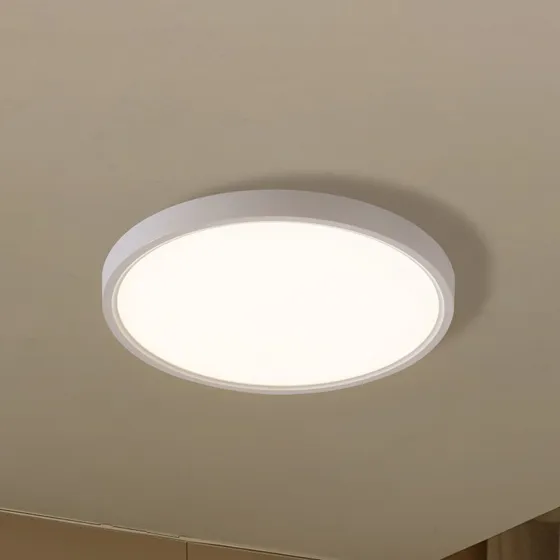Lindby Deika Smart LED-Deckenleuchte Ø30cm Weiß Tuya