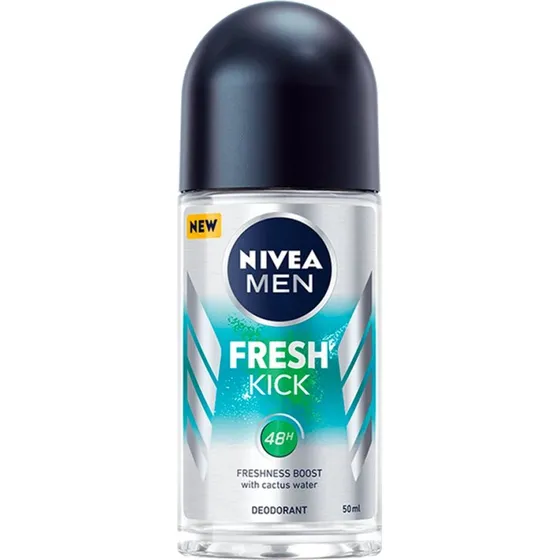 Nivea Men Fresh Kick Antiperspirant Kugel, 50ml