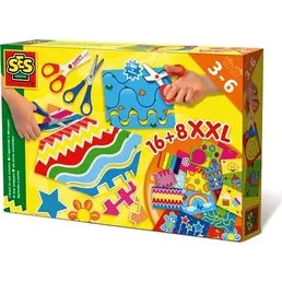 SES Ich lerne schneiden XXL - Ausschneidübungen mit Sicherheitsschere