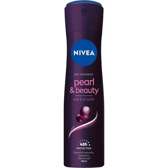Nivea Pearl & Beauty Black Pearl Antitranspirant Spray, 150ml