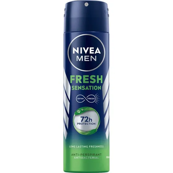 Nivea Men Fresh Sensation Antitranspirant-Spray, 150 ml