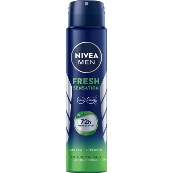 Nivea Men Fresh Sensation Antitranspirant-Spray, 250 ml