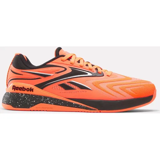 Reebok Nano X5 Edge Schuhe, Flash Orange/Weiß/Schwarz