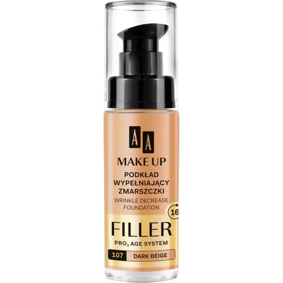 AA Make Up Filler faltenauffüllende Grundierung, 107 dunkelbeige, 30 ml