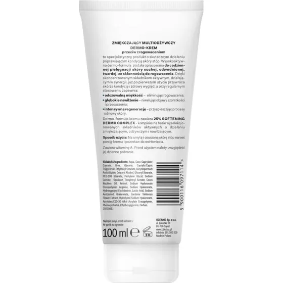 L Biotica Dermo-Creme gegen Hornhaut, 100 ml