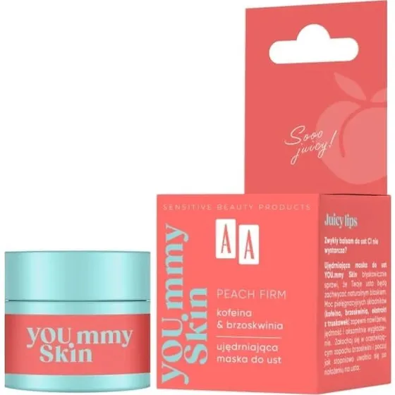 Yoummy Skin Pfirsich Firm Straffende Lippenmaske 10 g