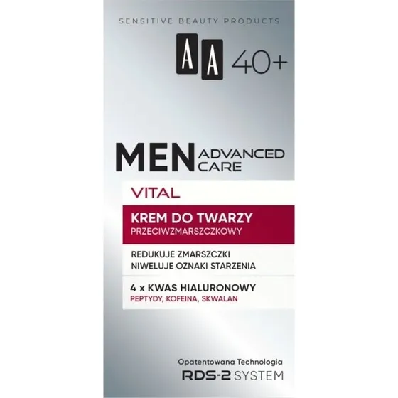 AA Men Advanced Care Vital 40+ Gesichtscreme
